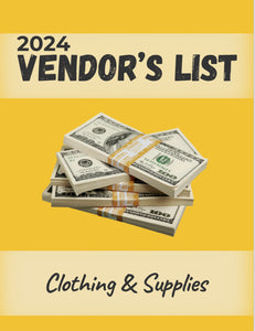Vendors list 2024 PDF